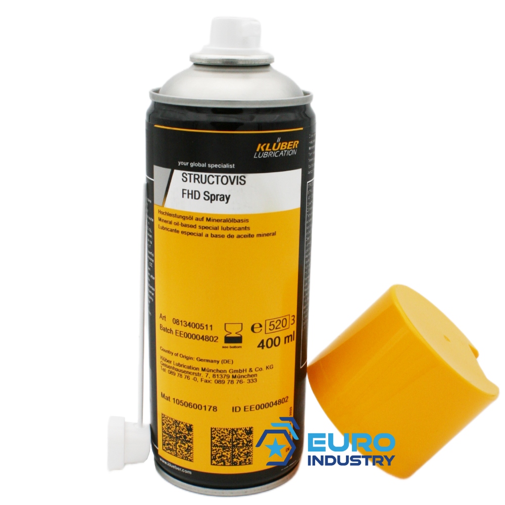 pics/Kluber/Copyright EIS/spray/Structovis FHD/kluber-structovis-fhd-special-lubricant-oil-based-400ml-spray-can-002.jpg